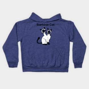 Siamese Cat Kids Hoodie